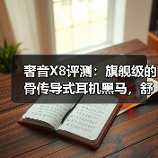 奢音X8评测:旗舰级的骨传导式耳机黑马,舒适音质全在线(图1) 奢音X8评测:旗舰级的骨传导式耳机黑马,舒适音质全在线(图1)