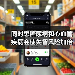 同时患糖尿病和心血管疾病会使失智风险加倍(图4)
