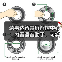 荣事达智慧屏智控中心:内置语音助手,可实现户内呼叫对讲(图1) 荣事达智慧屏智控中心:内置语音助手,可实现户内呼叫对讲(图1)