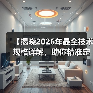 【揭晓2026年最全技术规格详解,助你精准定义性能标准】(图3) 【揭晓2026年最全技术规格详解,助你精准定义性能标准】(图3)