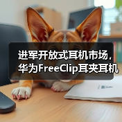 进军开放式耳机市场，华为FreeClip耳夹耳机正式定档，引领时尚新潮流(图4)