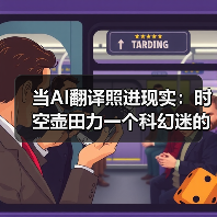 当AI翻译照进现实:时空壶田力一个科幻迷的创业故事(图4) 当AI翻译照进现实:时空壶田力一个科幻迷的创业故事(图4)