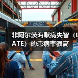 非阿尔茨海默病失智（LATE）的患病率很高(图1)
