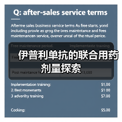 伊普利单抗的联合用药剂量探索(图4)