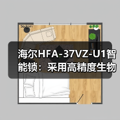 海尔HFA-37VZ-U1智能锁：采用高精度生物识别技术(图3)