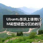 Ubuntu系统上使用LVM调整硬盘分区的教程(图3) Ubuntu系统上使用LVM调整硬盘分区的教程(图3)