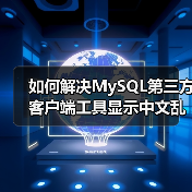 如何解决MySQL第三方客户端工具显示中文乱码(图4) 如何解决MySQL第三方客户端工具显示中文乱码(图4)
