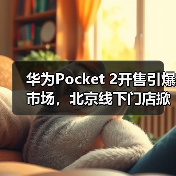华为Pocket 2开售引爆市场,北京线下门店掀起排队抢购热潮(图3) 华为Pocket 2开售引爆市场,北京线下门店掀起排队抢购热潮(图3)