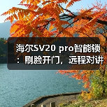 海尔SV20 pro智能锁:刷脸开门,远程对讲(图2) 海尔SV20 pro智能锁:刷脸开门,远程对讲(图2)