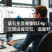 萤石全景摄像机E4p：实现语音交互、语音对讲(图4)