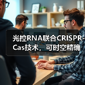光控RNA联合CRISPR-Cas技术，可时空精确操纵活细胞的RNA代谢与功能(图1)
