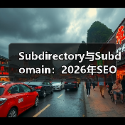 Subdirectory与Subdomain:2026年SEO结构全攻略(图2) Subdirectory与Subdomain:2026年SEO结构全攻略(图2)