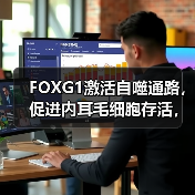 FOXG1激活自噬通路，促进内耳毛细胞存活，预防老年性耳聋(图3)