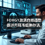 FOXG1激活自噬通路，促进内耳毛细胞存活，预防老年性耳聋(图2)