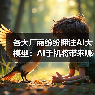 各大厂商纷纷押注AI大模型：AI手机将带来哪些颠覆性功能？(图4)