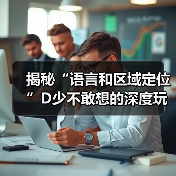 揭秘“语言和区域定位”D少不敢想的深度玩法(图3) 揭秘“语言和区域定位”D少不敢想的深度玩法(图3)