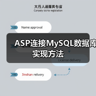 ASP连接MySQL数据库实现方法(图3)