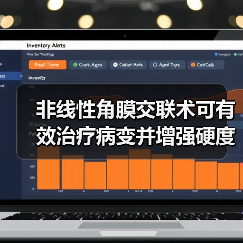 非线性角膜交联术可有效治疗病变并增强硬度(图1)