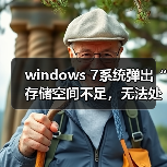 windows 7系统弹出“存储空间不足,无法处理此命令”的故障分析(图2) windows 7系统弹出“存储空间不足,无法处理此命令”的故障分析(图2)
