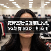 宽带基础设施演进推动5G与裸眼3D手机商用(图2) 宽带基础设施演进推动5G与裸眼3D手机商用(图2)