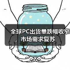全球PC出货量跌幅收窄,市场需求复苏(图1) 全球PC出货量跌幅收窄,市场需求复苏(图1)