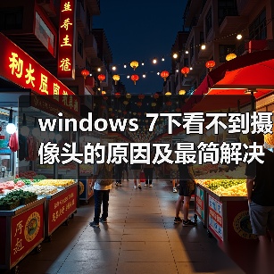 windows 7下看不到摄像头的原因及最简解决方法(图4) windows 7下看不到摄像头的原因及最简解决方法(图4)