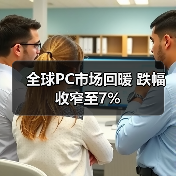 全球PC市场回暖 跌幅收窄至7%(图4) 全球PC市场回暖 跌幅收窄至7%(图4)