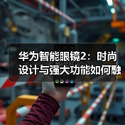 华为智能眼镜2:时尚设计与强大功能如何融合?(图2) 华为智能眼镜2:时尚设计与强大功能如何融合?(图2)