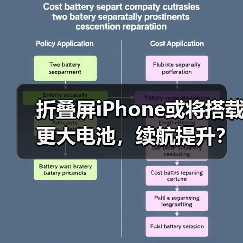 折叠屏iPhone或将搭载更大电池,续航提升?(图3) 折叠屏iPhone或将搭载更大电池,续航提升?(图3)
