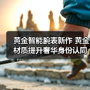 黄金智能腕表新作 黄金材质提升奢华身份认同(图4) 黄金智能腕表新作 黄金材质提升奢华身份认同(图4)