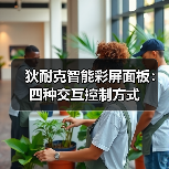 狄耐克智能彩屏面板:四种交互控制方式(图1) 狄耐克智能彩屏面板:四种交互控制方式(图1)
