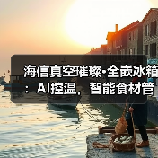 海信真空璀璨·全嵌冰箱：AI控温，智能食材管理(图4)
