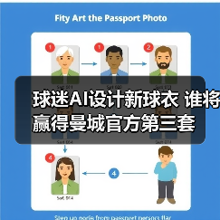球迷AI设计新球衣 谁将赢得曼城官方第三套(图3)