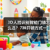 3D人脸识别智能门锁怎么选?7种开锁方式一键掌控(图1) 3D人脸识别智能门锁怎么选?7种开锁方式一键掌控(图1)