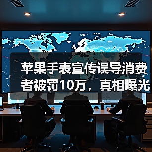 苹果手表宣传误导消费者被罚10万,真相曝光!(图3) 苹果手表宣传误导消费者被罚10万,真相曝光!(图3)