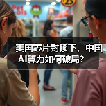 美国芯片封锁下,中国AI算力如何破局?(图1) 美国芯片封锁下,中国AI算力如何破局?(图1)