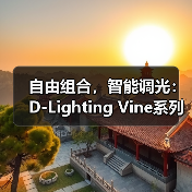 自由组合，智能调光：D-Lighting Vine系列开启光影设计新维度(图1)