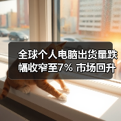 全球个人电脑出货量跌幅收窄至7% 市场回升信号明显(图2) 全球个人电脑出货量跌幅收窄至7% 市场回升信号明显(图2)