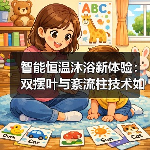 智能恒温沐浴新体验：双摆叶与紊流柱技术如何实现高效散热？(图3)