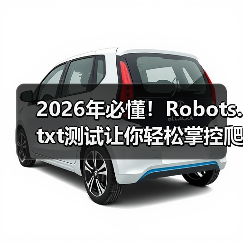 2026年必懂！Robots.txt测试让你轻松掌控爬虫行为(图3)