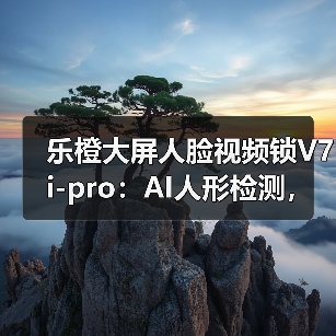 乐橙大屏人脸视频锁V7i-pro：AI人形检测，多重软硬件加密(图2)