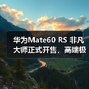 华为Mate60 RS 非凡大师正式开售,高端极致主义下的巅峰之作(图1) 华为Mate60 RS 非凡大师正式开售,高端极致主义下的巅峰之作(图1)
