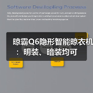 晾霸Q6隐形智能晾衣机：明装、暗装均可(图4)