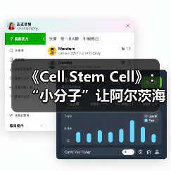 《Cell Stem Cell》:“小分子”让阿尔茨海默病患者的大脑“返老还童”(图3) 《Cell Stem Cell》:“小分子”让阿尔茨海默病患者的大脑“返老还童”(图3)