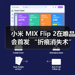 小米 MIX Flip 2在唯品会首发 “折痕消失术”引行业关注(图2)