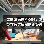 智能屏摄像机Q99:3.5英寸智慧屏双向视频聊天远程看家全场景守护(图2) 智能屏摄像机Q99:3.5英寸智慧屏双向视频聊天远程看家全场景守护(图2)