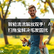 智能清洁解放双手！AI扫拖宝解决毛发困扰(图4)