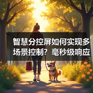 智慧分控屏如何实现多场景控制？毫秒级响应更流畅(图2)