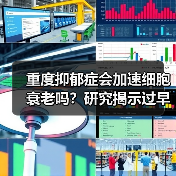 重度抑郁症会加速细胞衰老吗?研究揭示过早死亡新机制(图3) 重度抑郁症会加速细胞衰老吗?研究揭示过早死亡新机制(图3)
