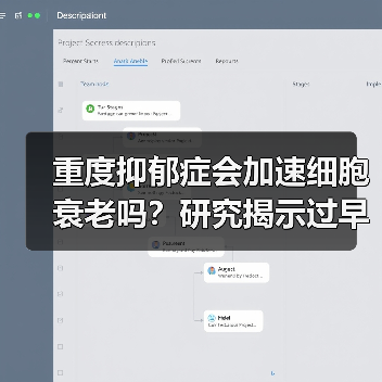 重度抑郁症会加速细胞衰老吗?研究揭示过早死亡新机制(图2) 重度抑郁症会加速细胞衰老吗?研究揭示过早死亡新机制(图2)